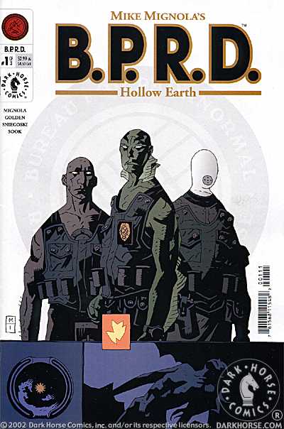 BPRD Hollow Earth #1 Cover
