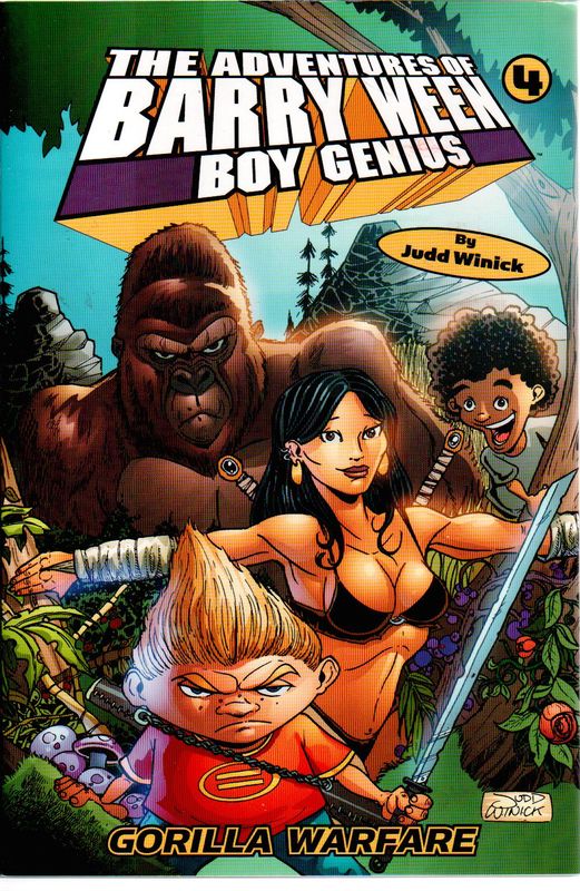 Adventures of Barry Ween vol 4 Cover