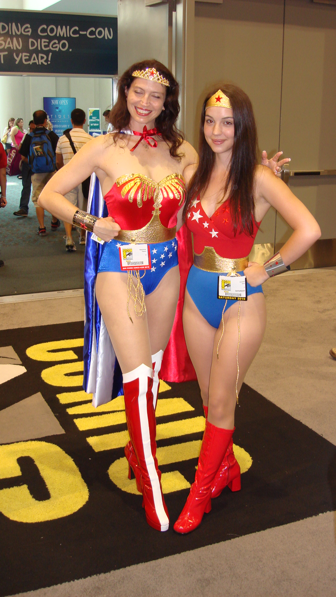 Comic Con - Two Generations of Wonder Woman