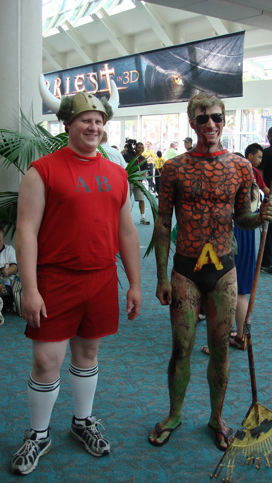 Comic Con - Orge and Aquaman