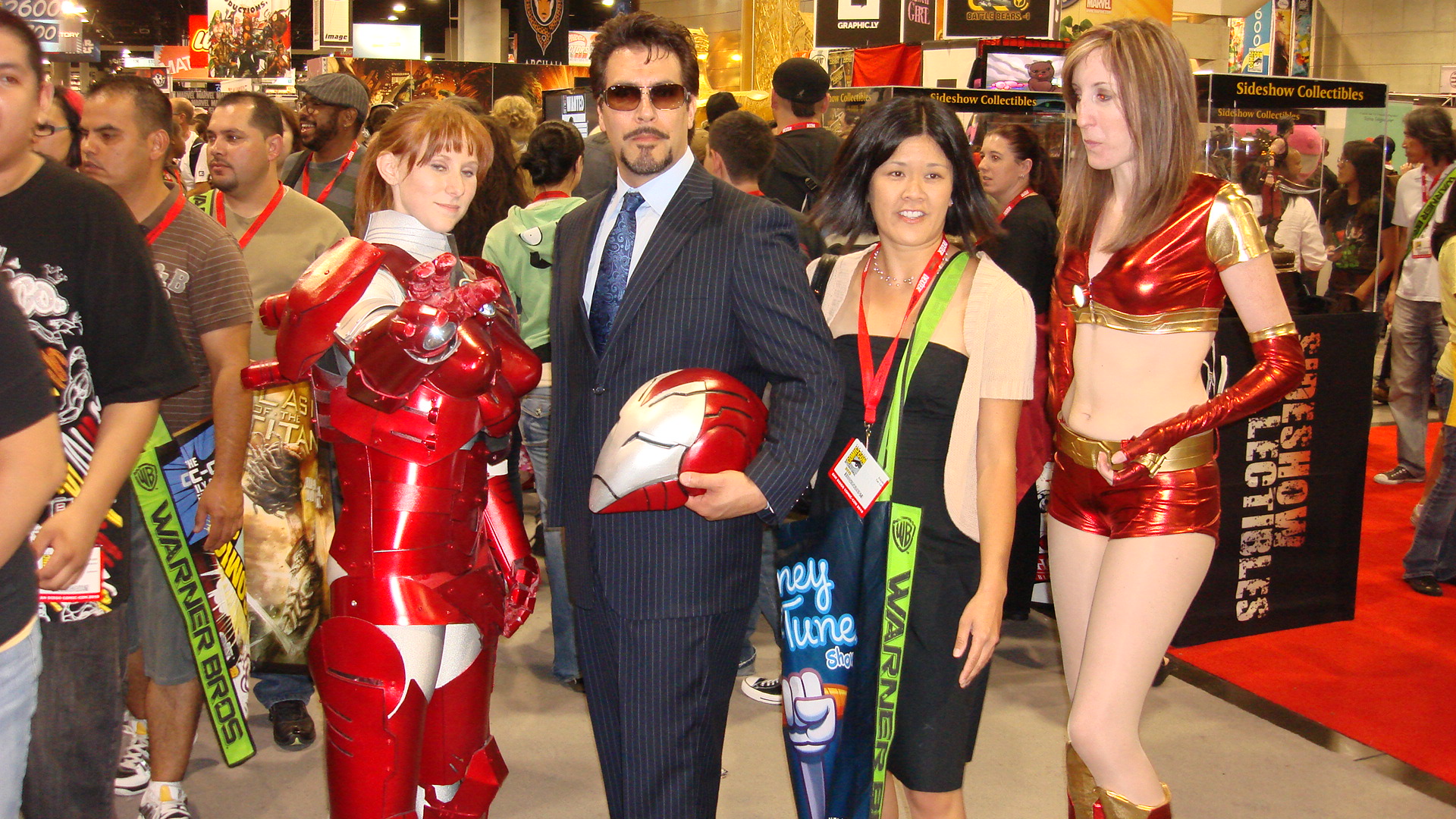 Comic Con - Rescue Tony Stark Expo Girl