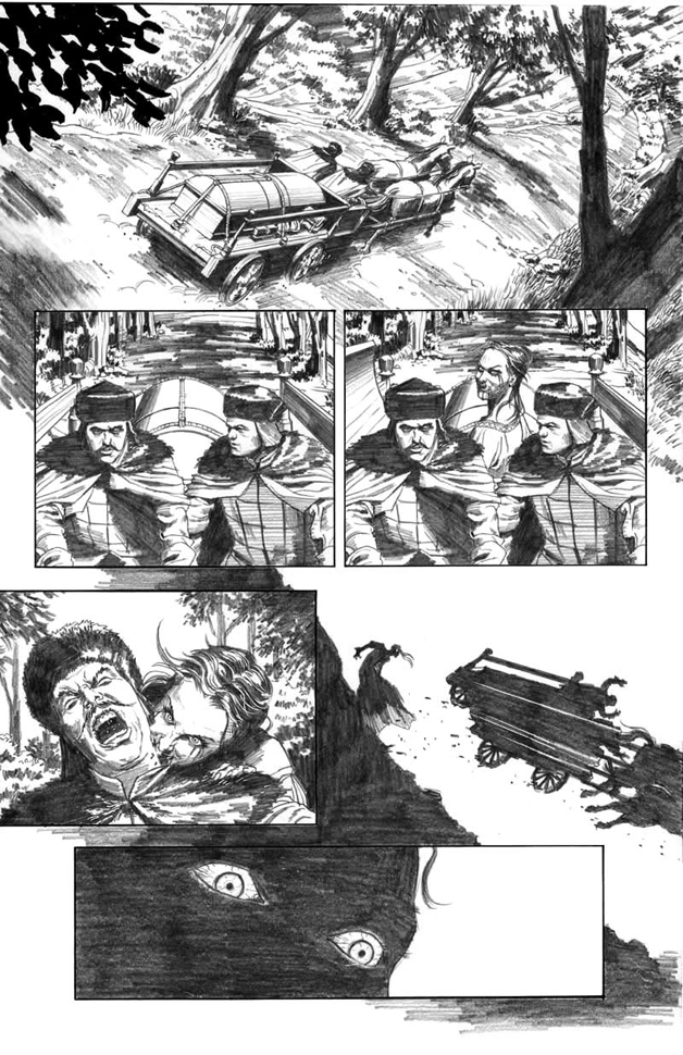 Dynamite Entertainment Dark Shadows/Vampirella #1 page 3