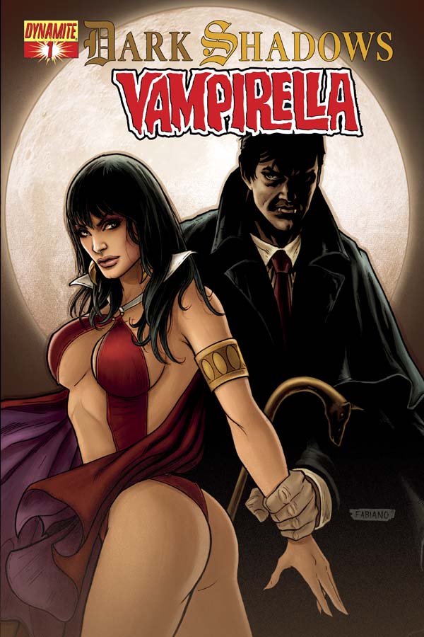 Dynamite Entertainment: Dark Shadows/Vampirella #1 Cover