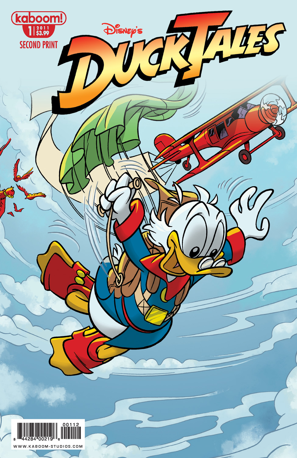 DuckTales #1 2nd Print Cover