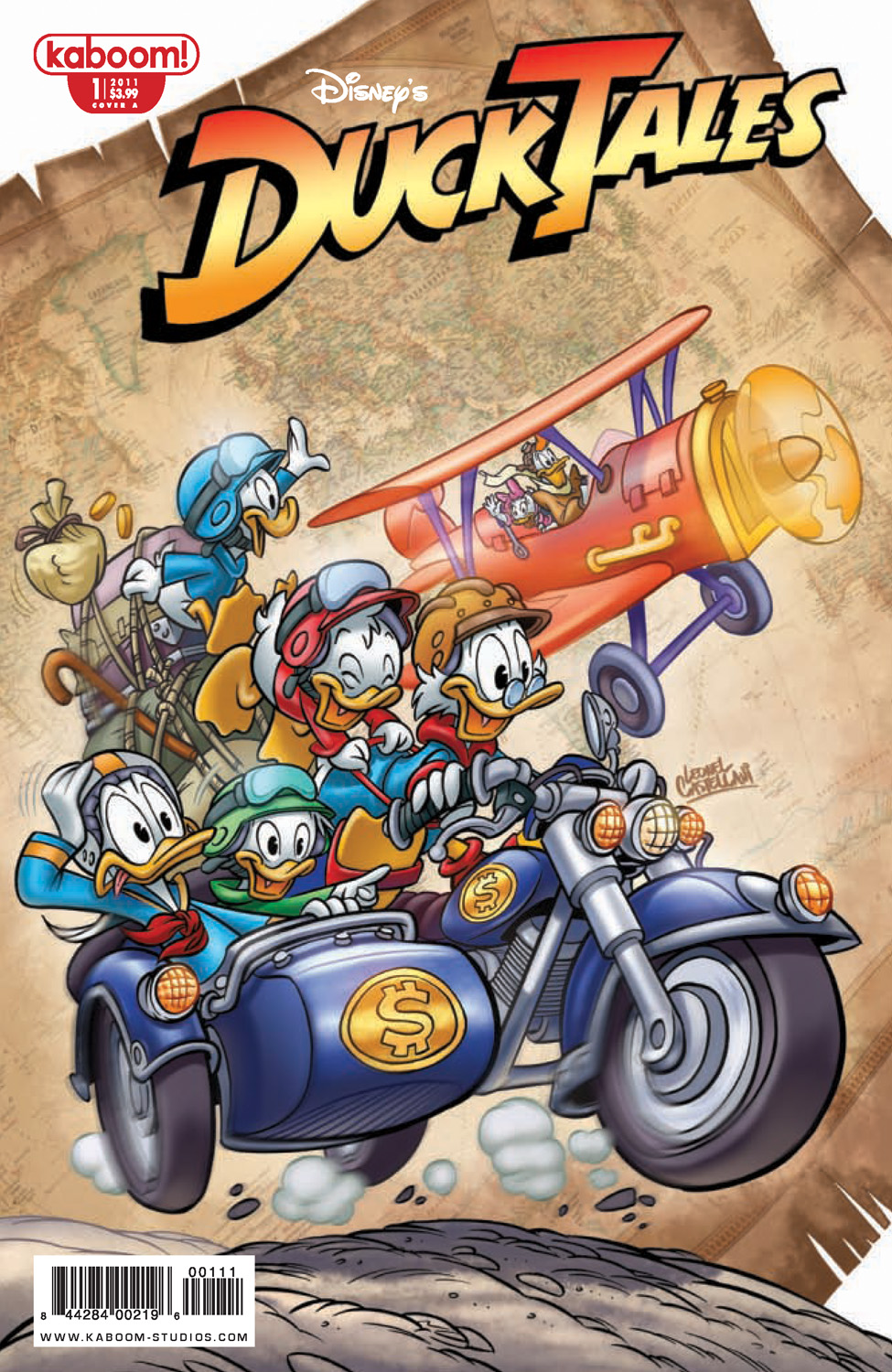 Duck Tales 1A Cover