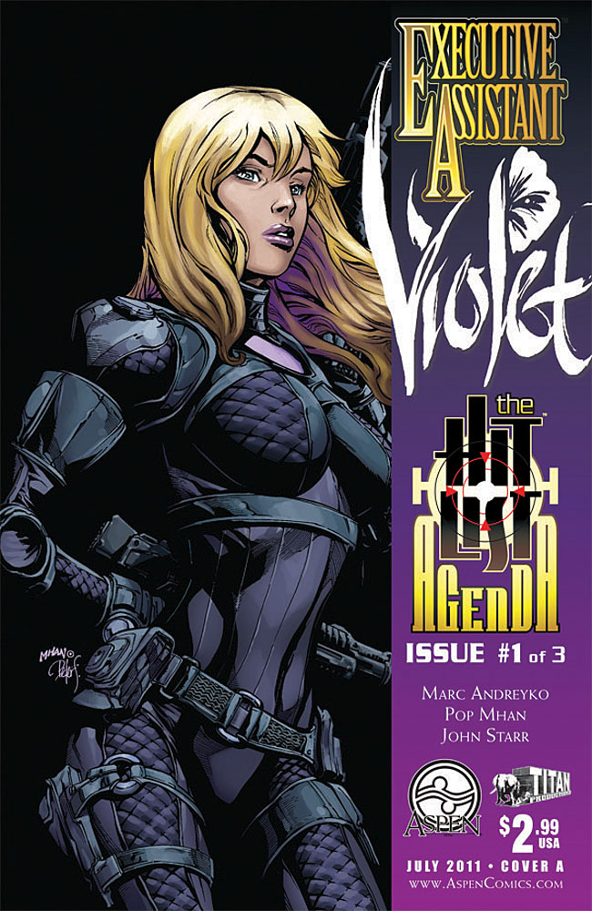 EA Violet #1A Cover
