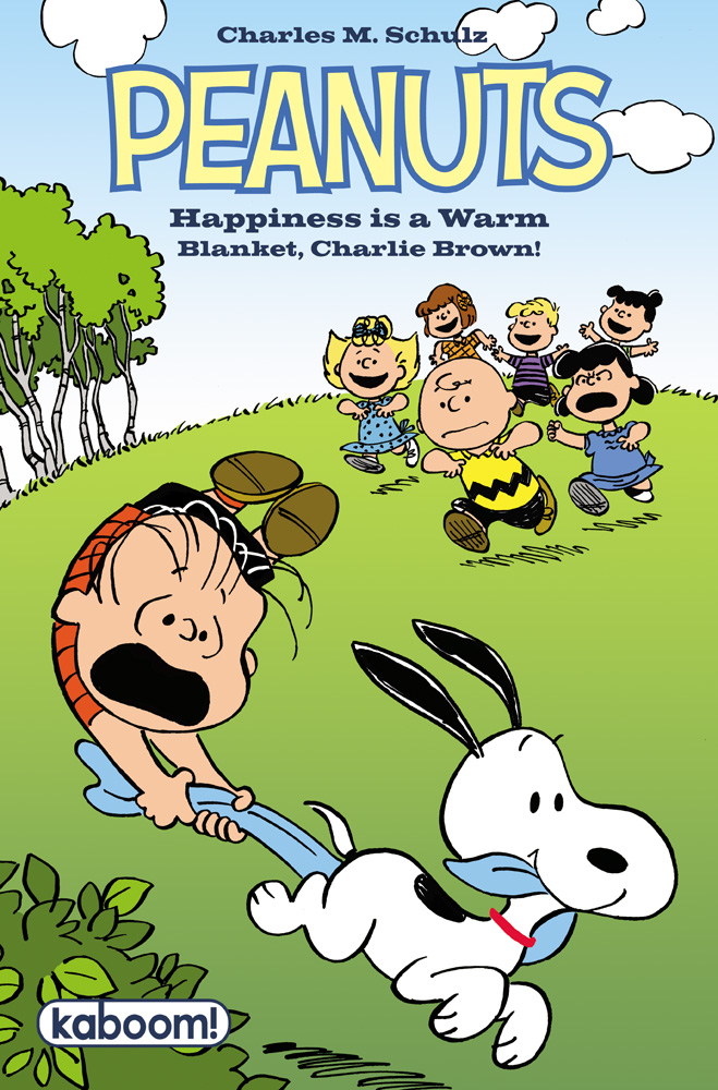 Peanuts - Happiness is a Warm Blanket Cover