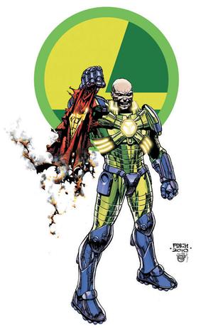 Lex Luthor - Action Comics Logo Cover