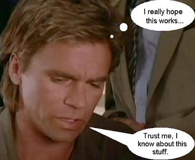 MacGyver TV show quotes and never-before-seen thoughts!