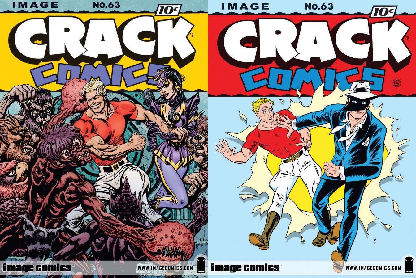Cracked Comics # 63 Covers