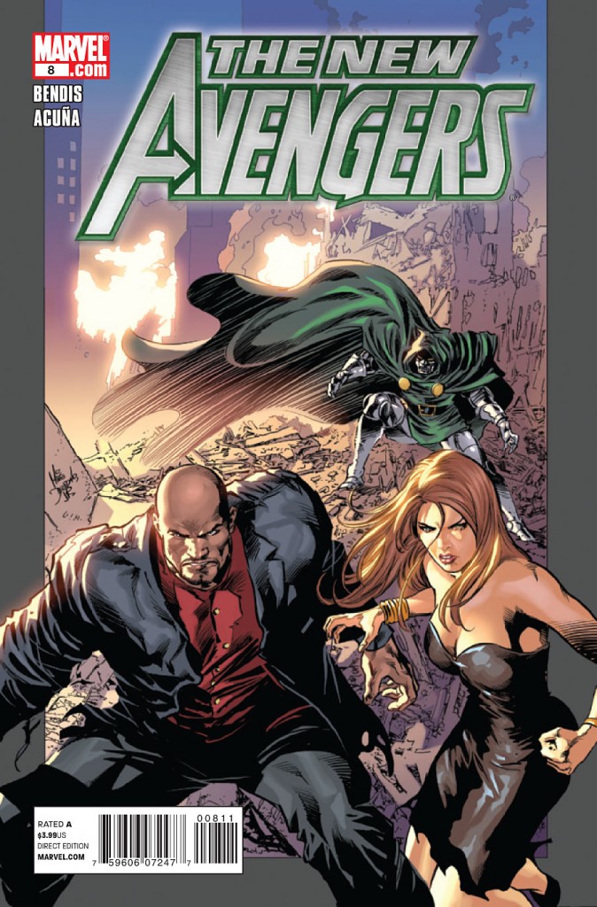 New Avengers 8 2011 Cover