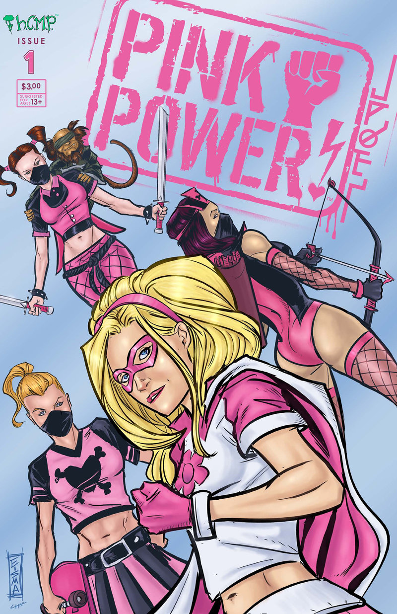 Pink Power 1 Cover
