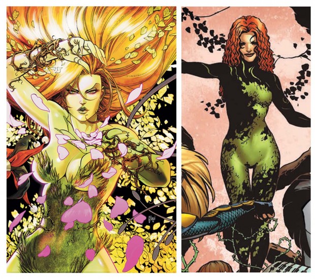 Poison Ivy Before-and-After the New 52