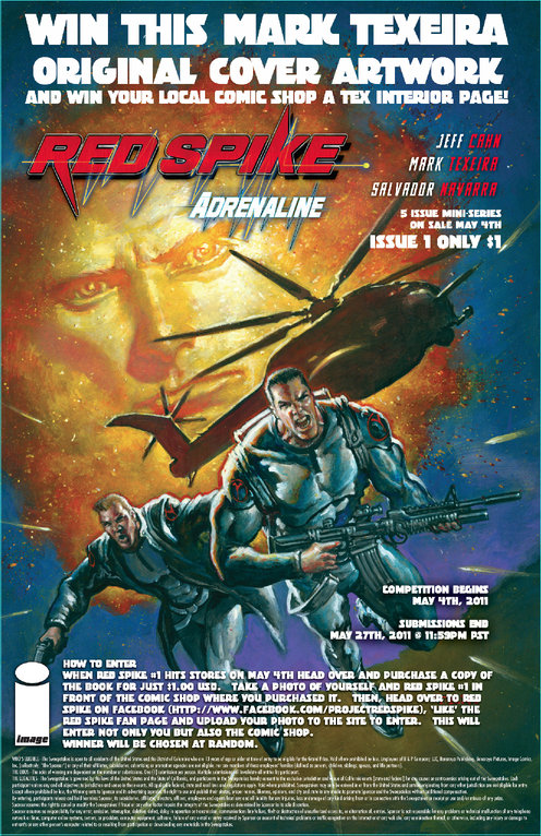 Red Spike Contest Flyer
