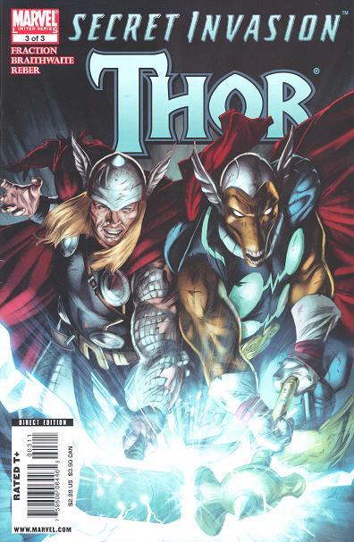 Thor - Secret Invasion Cover
