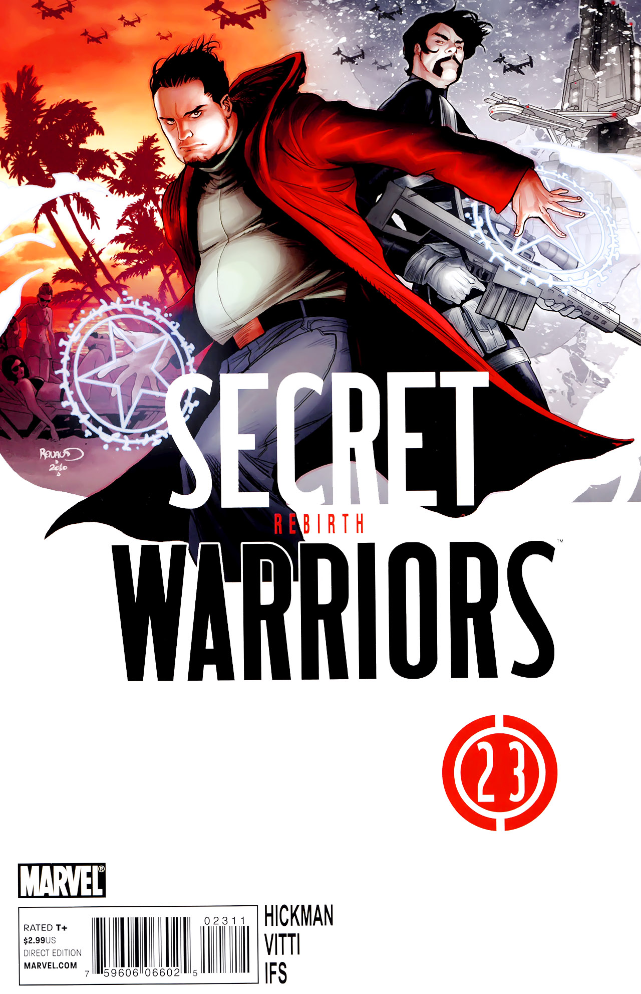 Secret Warriors 23 Cover