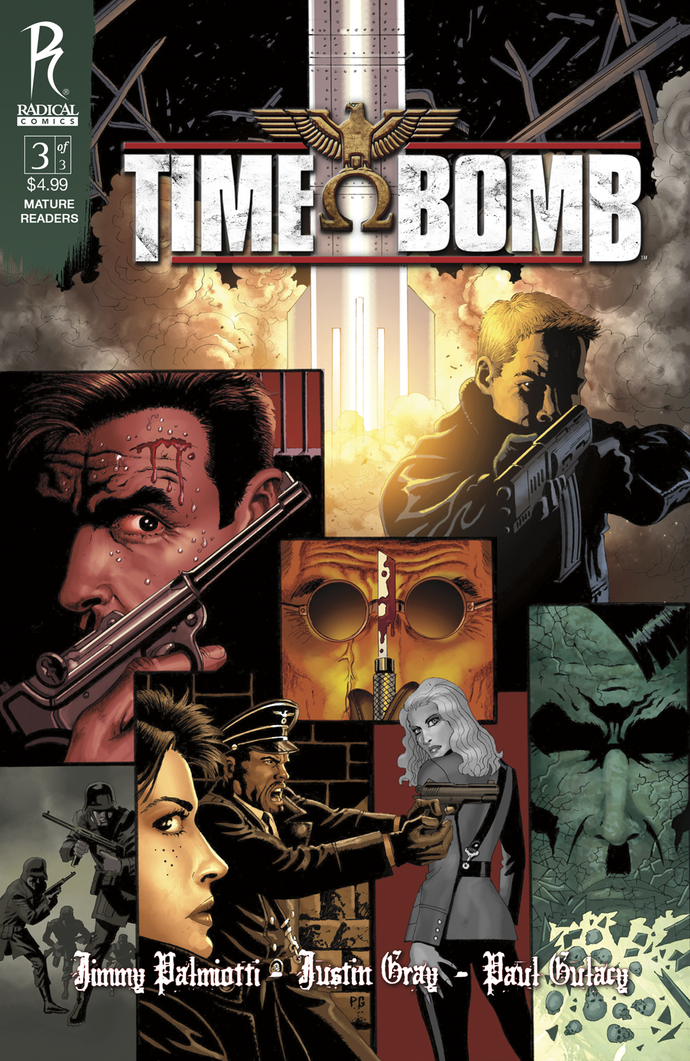 Time Bomb #3 Cover - Radical Comics