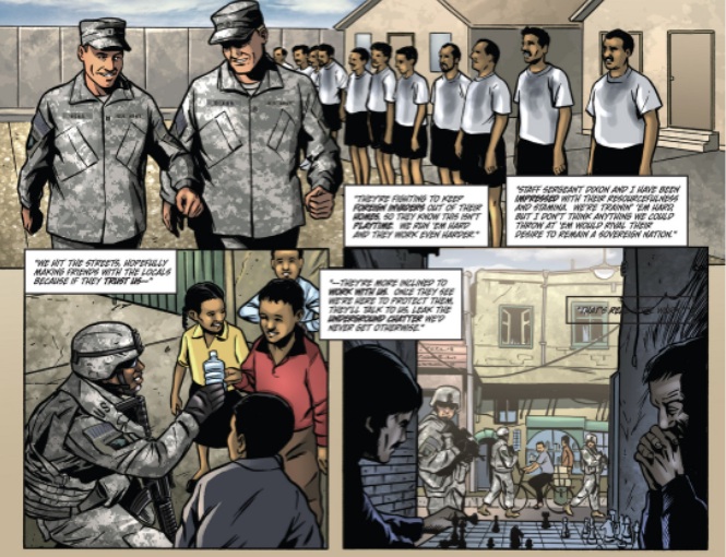 America's Army #4 panel 3