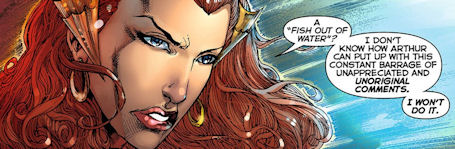 Mera's annoyance