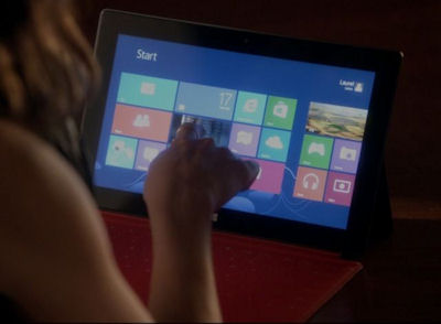 Sorry. Everything to do with Arrow is required to have at least one Windows 8 product placement in it.