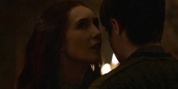 Melisandre tempts Gendry