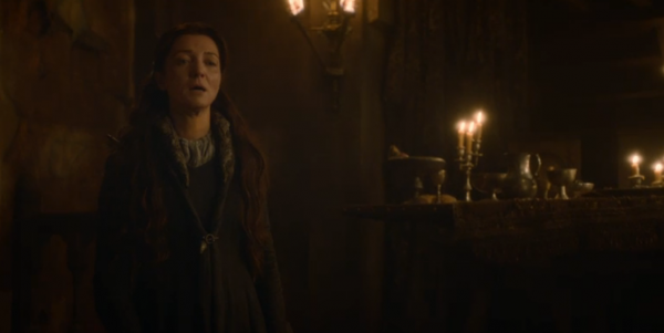 Catelyn sees Robb die