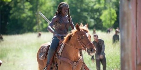 Michonne being awesome