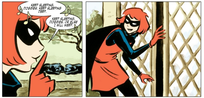 Bandette #1 panel 1