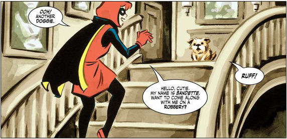 Bandette #1 panel 2