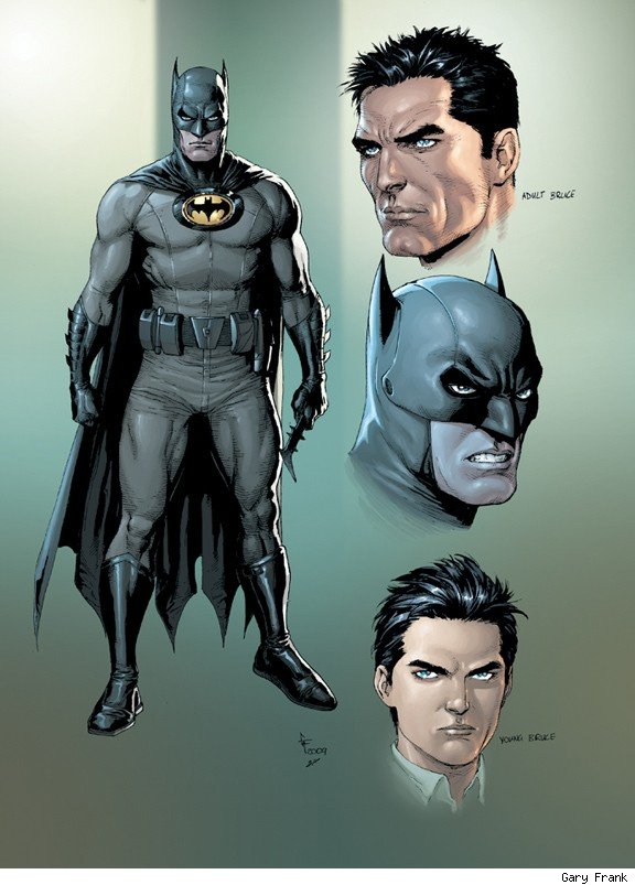 Batman: Earth One Character Design of Batman (2012)