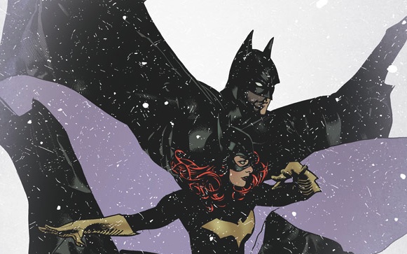 Batgirl and Batman