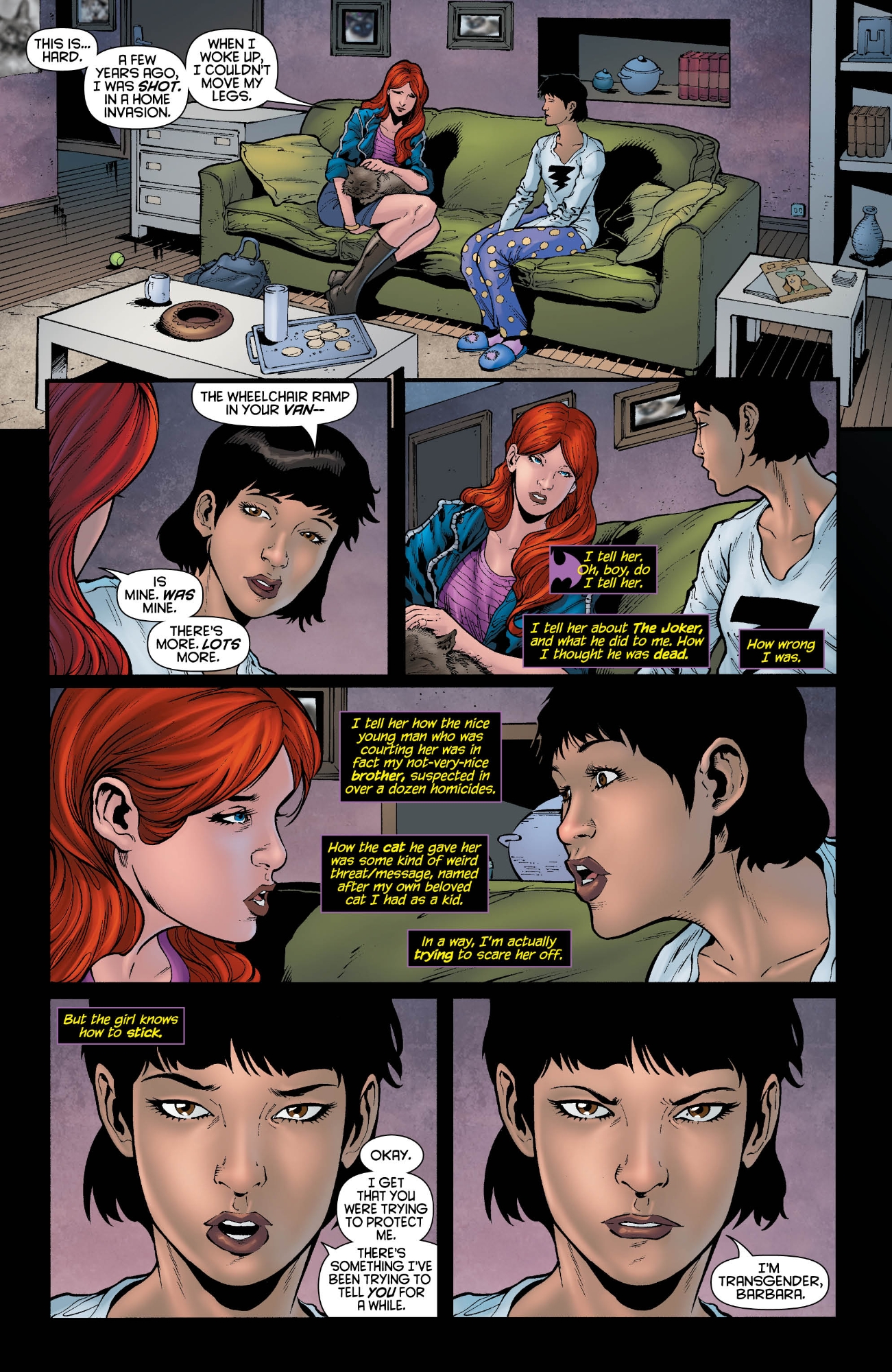 Batgirl #19 page