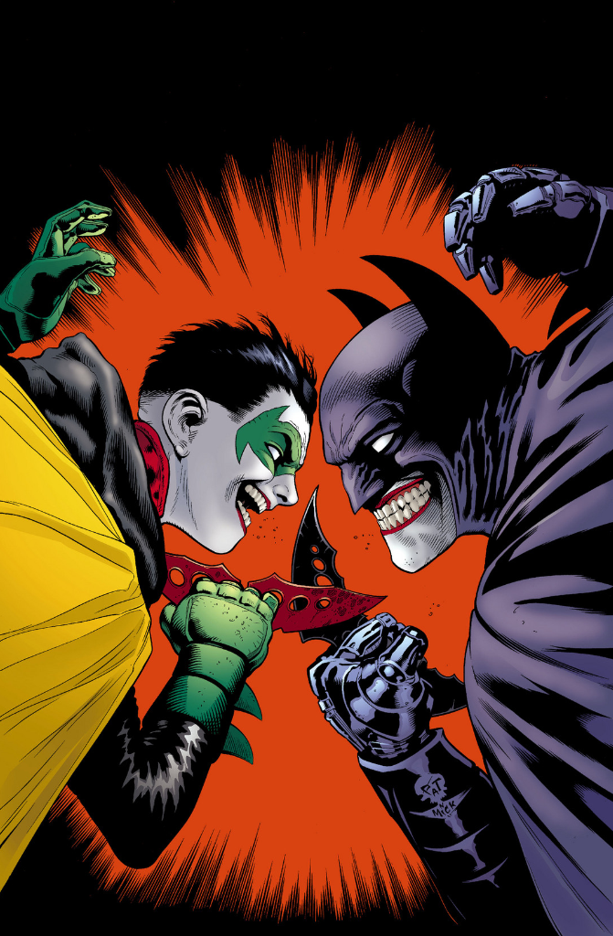 Batman and Robin #16 Cover