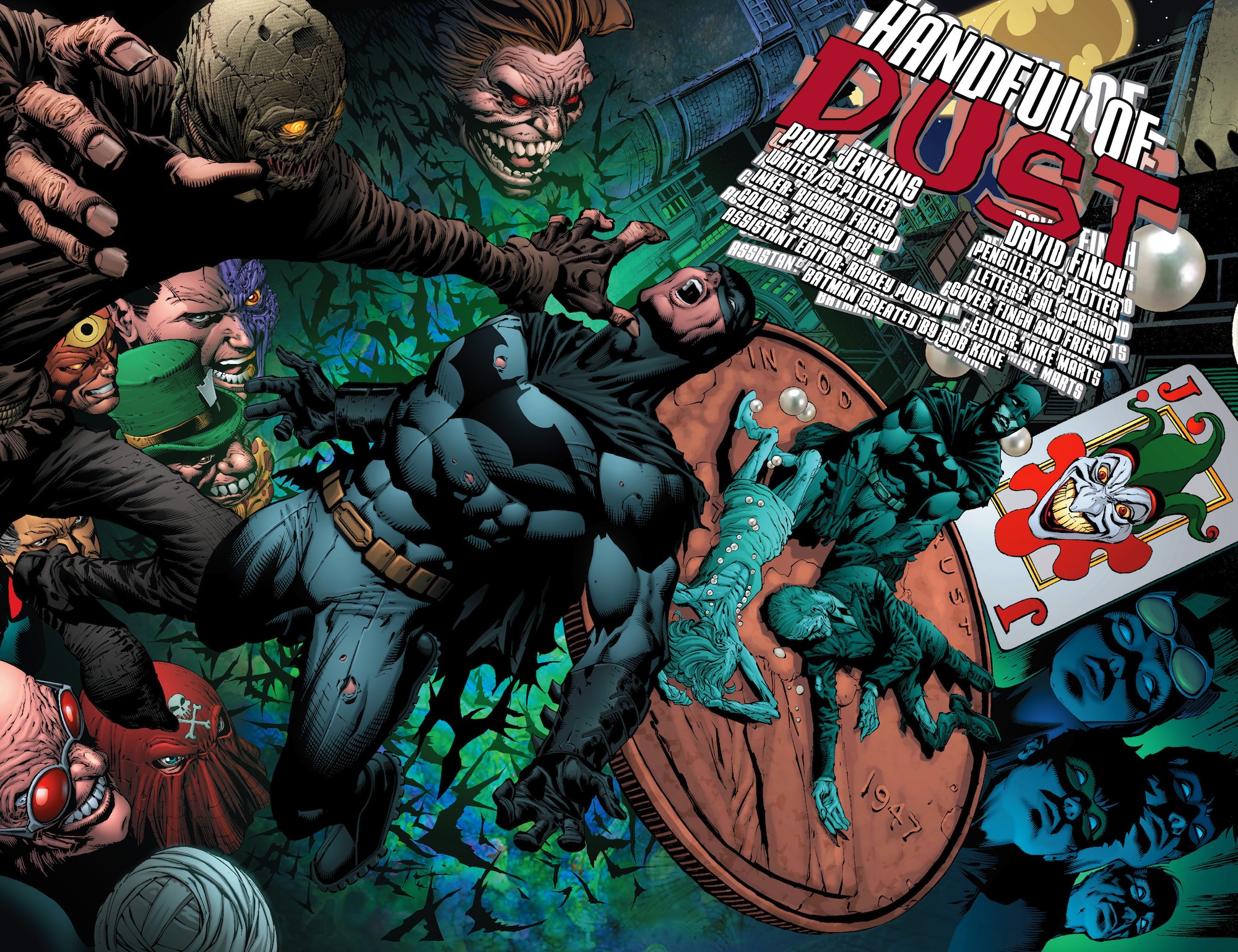 Batman: The Dark Knight #5 (2012) second two-page spread