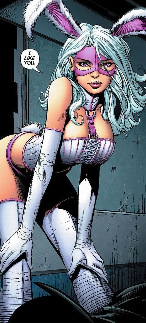 Batman: The Dark Knight #3 (2011) new villain White Rabbit.