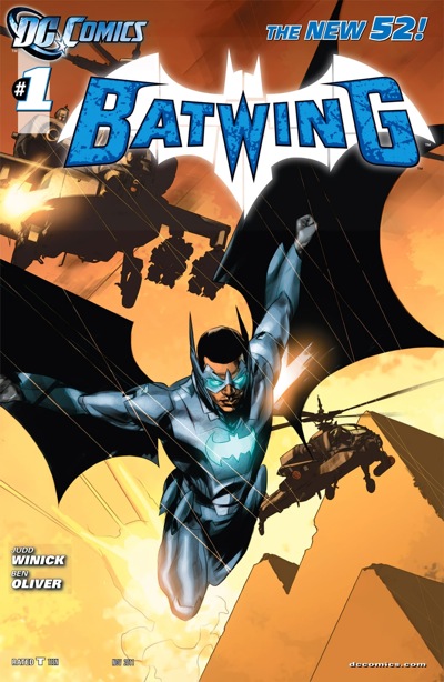 DC Comics New 52: Batwing #1 Cover