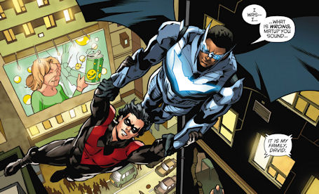 Batwing and Nightwing
