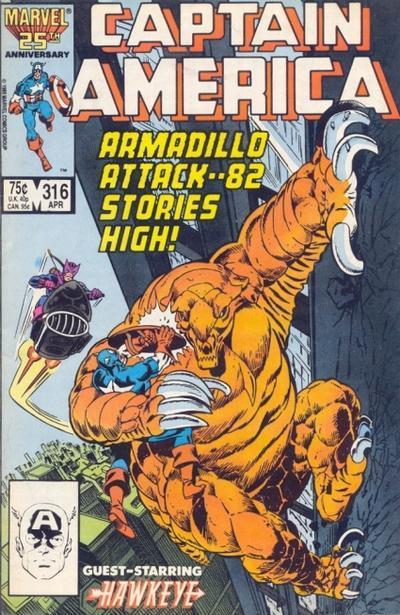 Captain America #316 Cover