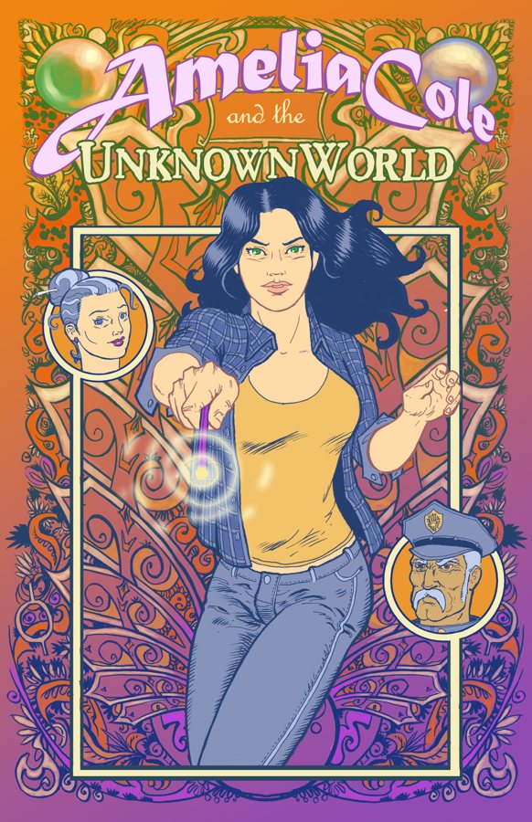 Amelia Cole and the Unknown World #1 Cover