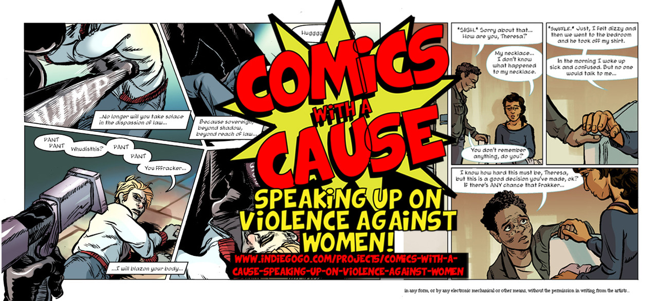 Comics with a Cause Logo