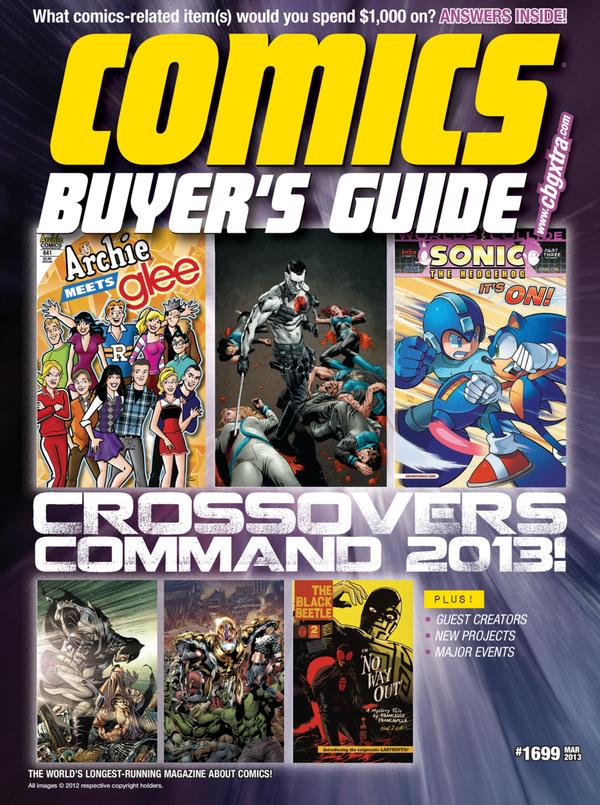 Comic Buyer's Guide #1699 Cover