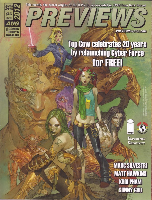 Cyber Force #1 Cover PREVIEWS