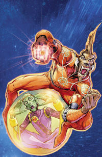 I like to think Larfleeze is the natural continuation of Alf's television series.