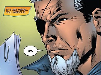 Deathstroke #14 panel on Nth Metal