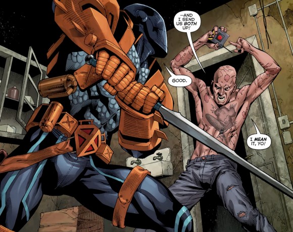 Deathstroke #8 - Deathstroke with Kill Switch panel