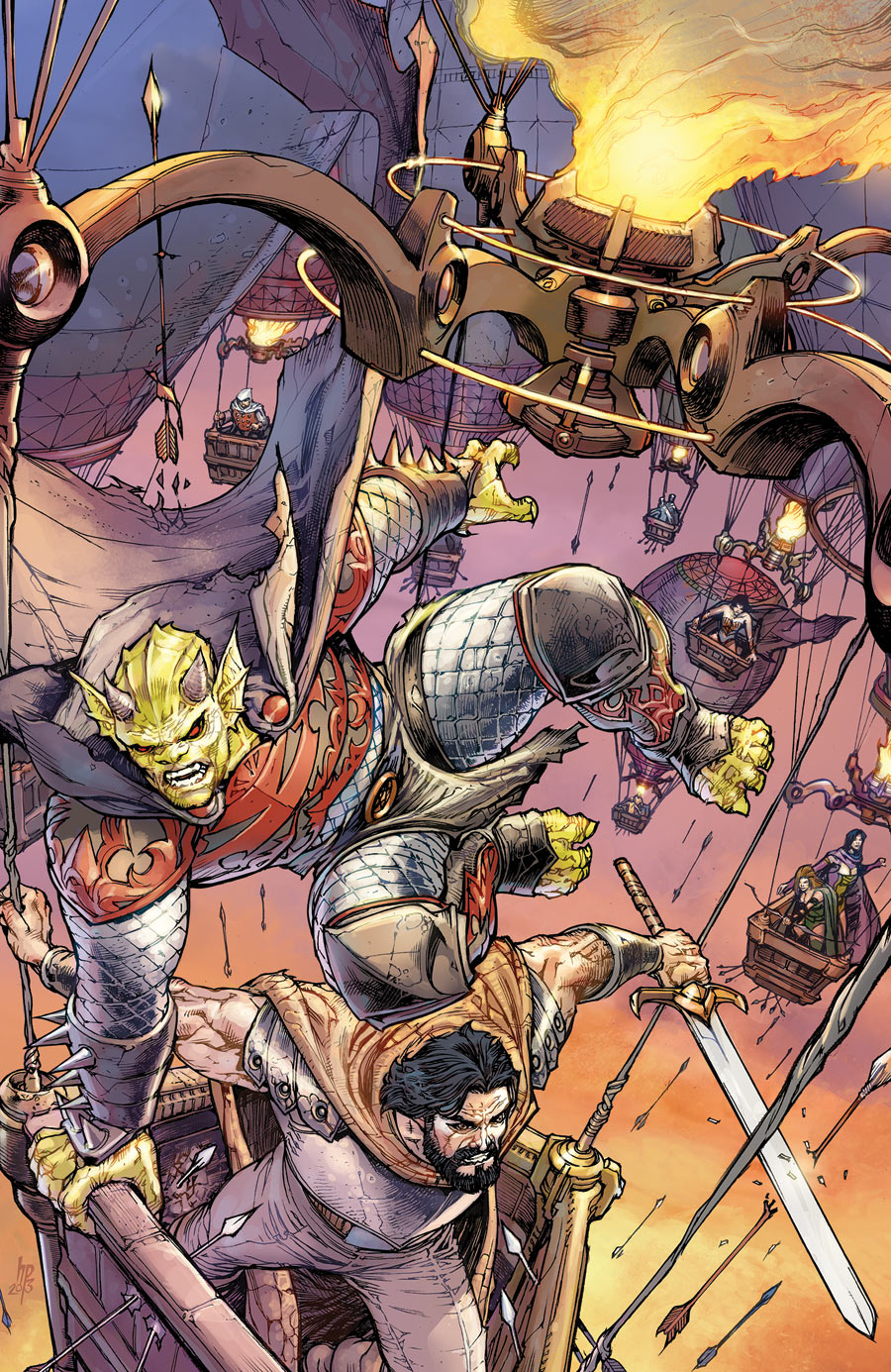 Demon Knights #23 Cover Demon Knights #23 Cover