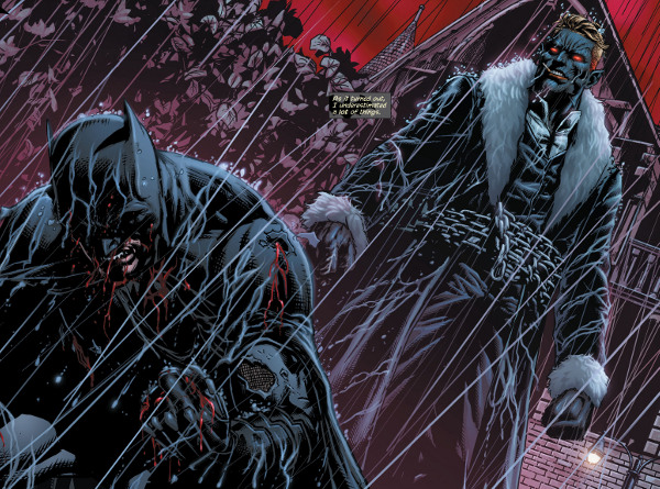 Detective Comics #20 Batman and Ogilvy panels