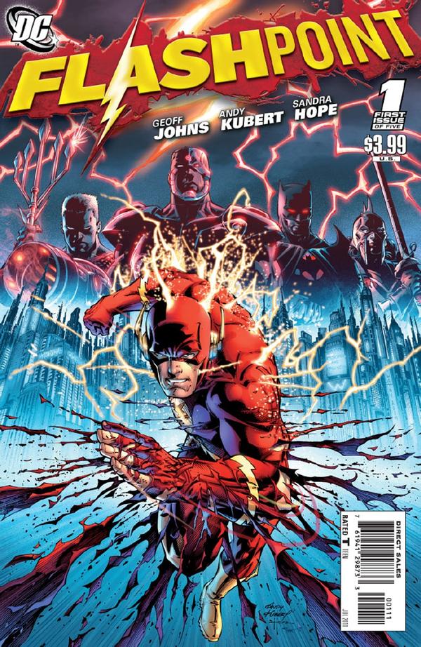 DC Comics Flashpoint Event The Flash #1 Cover