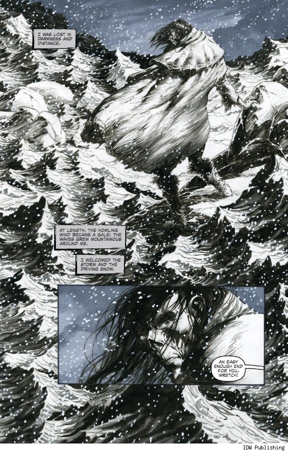 Frankenstein Alive, Alive #1 full page