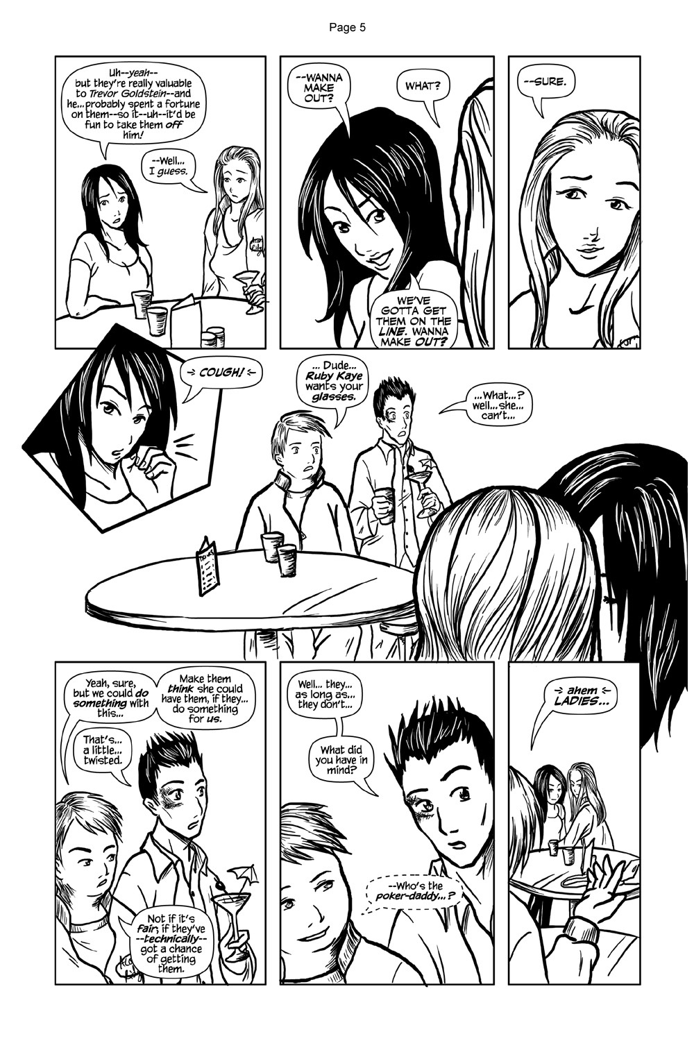 Geek-Girl #0 Preview Page 5